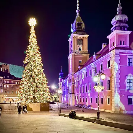 Apartamento Palace 2 Wifi 600 Mbs 55'tv Netflix Hbo 2xmetro Appletv Varsóvia