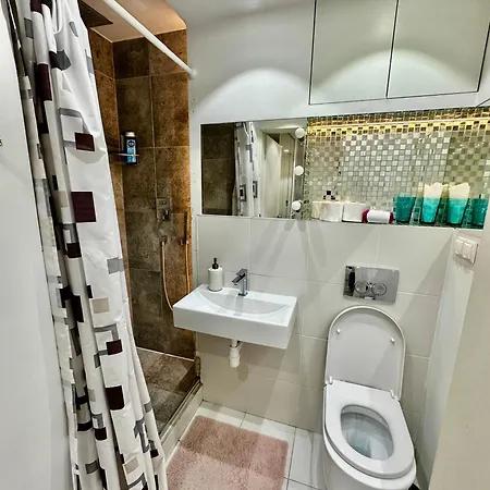 Apartamento Palace 2 Wifi 600 Mbs 55'tv Netflix Hbo 2xmetro Appletv Varsóvia